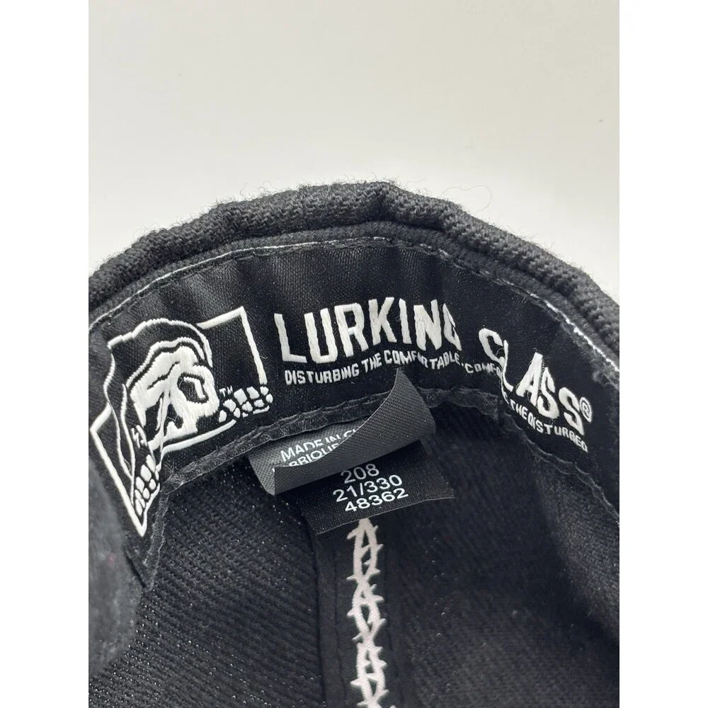 Lurking Class by Sketchy Tank Hat Dead Inside Grim Reaper Black Snapback Cap